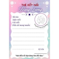 [Quà Tặng] Thẻ Kết Nối Năng Lượng Với Lọ Đá