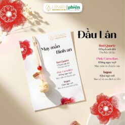 Dây Treo Điện Thoại Mèo Chiêu Tài Đá Phong Thuỷ Giúp Thu Hút May Mắn, Cầu Bình An